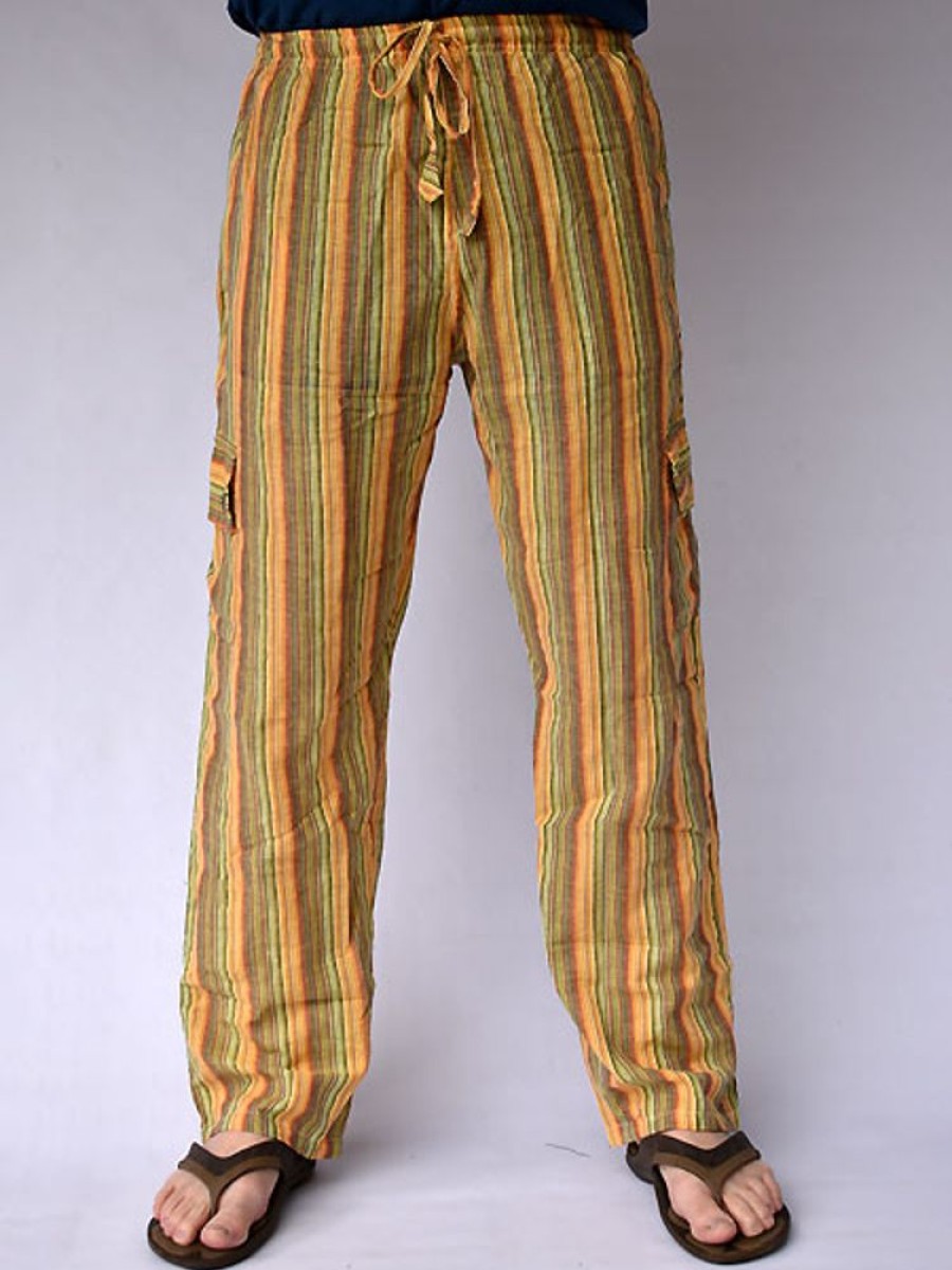 Men Himalayan Handmades | Nepalese Cotton Pants ~ Onlyclothingus